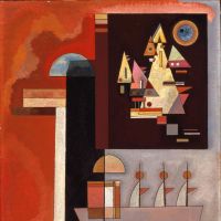 \"Bild im Bild\" (\"Picture within Picture\", 1929) by Wassily Kandinsky | THE NATIONAL MUSEUMOF ART, OSAKA