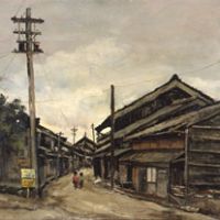 \"Desolate Wintry Scene\"(Goyucho, Toyokawa, Aichi, 1950) | EDAN CORKILL
