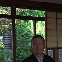 Keeping the peace: Priest Masao Fujiki, 58, tends two temples in a cluster of 11, though he admits that his NPO work keeps him away most of the time. | KIT NAGAMURA PHOTOS