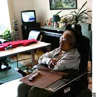 Stebana Decaster, 68, from the Netherlands Antilles in the Caribbean, enjoys the freedom her Schildershoek \"assisted-living\" apartment provides. | PHOTOS COURTESY OF KUSHI MACROBIOTIC ACADEMY