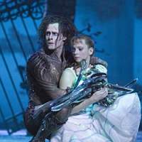 Sam Archer, in the \"Edward Scissorhands\" title role, and Kerry Biggin | BILL COOPER PHOTO