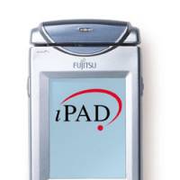 Name game: The iPAD, a hand-held bar-code reader developed by Fujitsu Ltd., is shown in this handout photo. | COURTESY OF FUJITSU