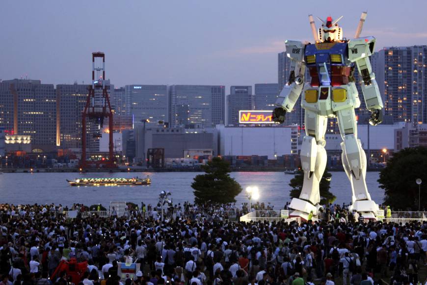 Giant robots officially fly the flag for cool Japan The Japan Times