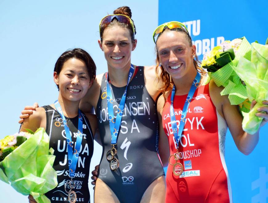 Jorgensen retains Yokohama triathlon title | The Japan Times