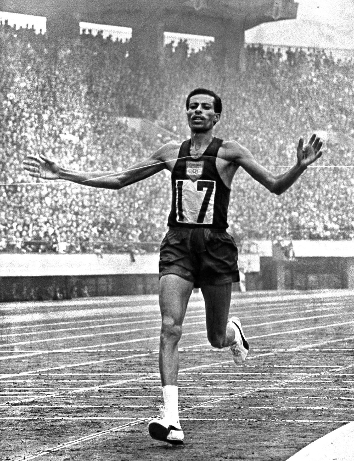 1964 Tokyo Games marathon winner Bikila 'acted' for film 