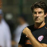 Need a little time: Michael Laudrup has been told by his club, Lekhwiya, that he will remain locked in his contract until the end of June. | AFP-JIJI