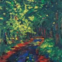 Emil Nolde\'s \"Forest Path\" (1909) | MENARD ART MUSEUM