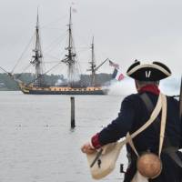 Replica of French ship that carried Lafayette to America during ...