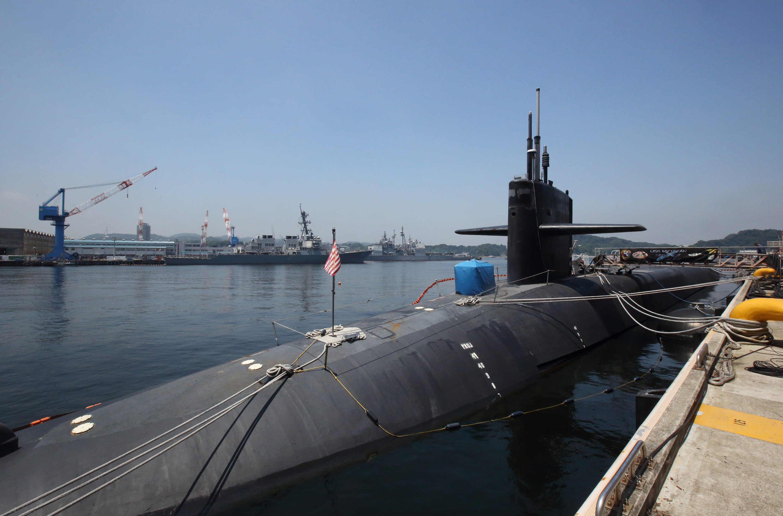 U.S. nuclear sub's visit to Yokosuka is show of ties as Japan tackles ...