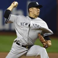 Masahiro Tanaka will miss his scheduled start against the Blue Jays on Wednesday because of a strained hamstring. | AP