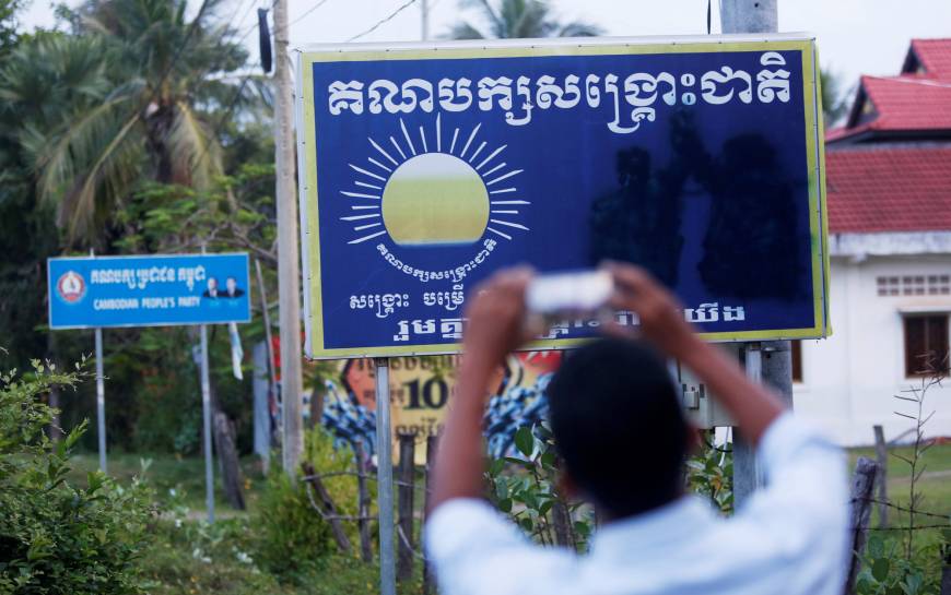 Battle for grass-roots democracy in Cambodia sidelines U.S.