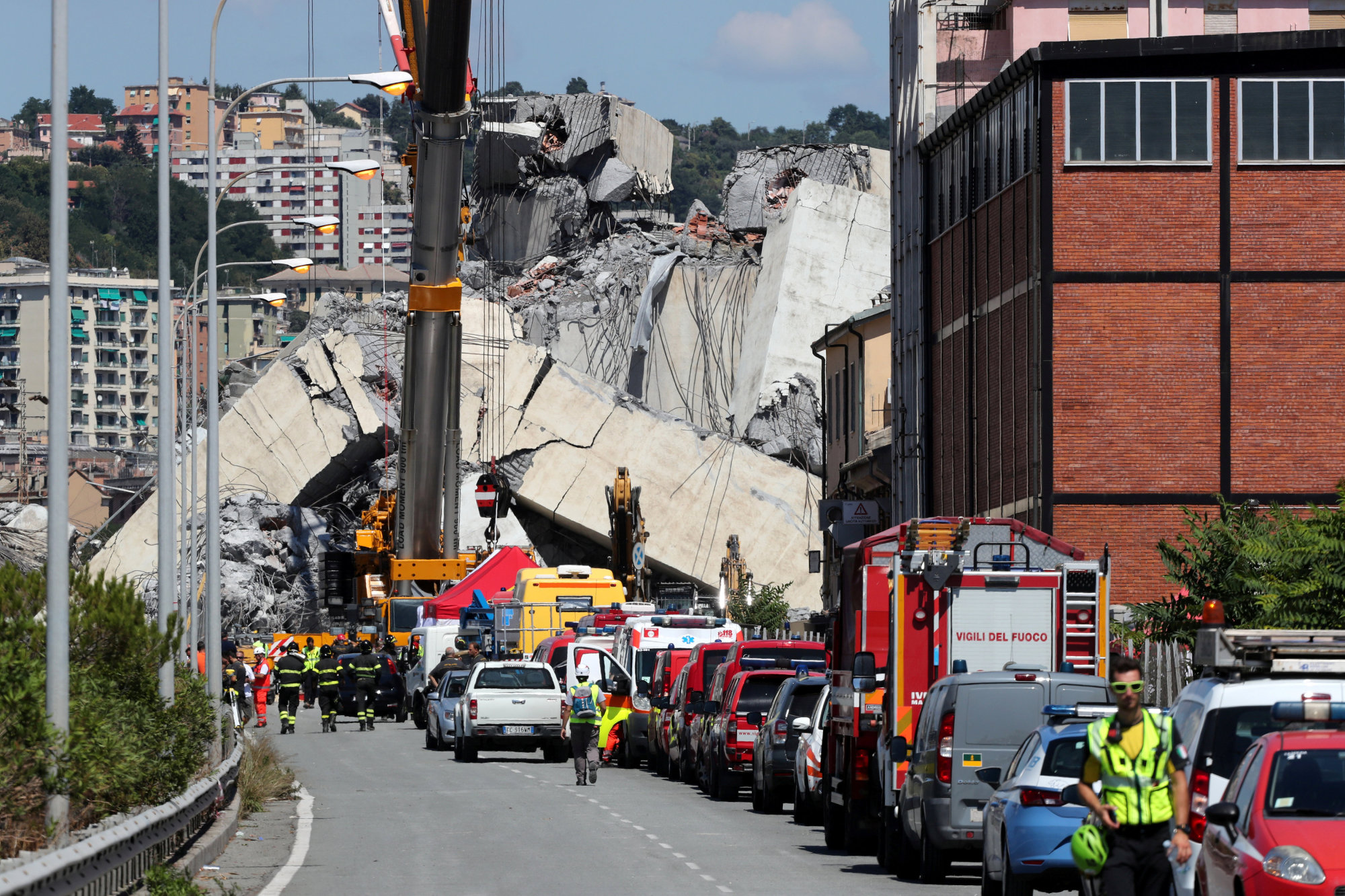 Bridge collapse costs Genoa companies €422 million in damages: Chamber of  Commerce | The Japan Times