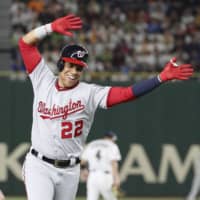 Juan Soto turns uses power to edge Julio Rodriguez in Home Run Derby win -  The Japan Times