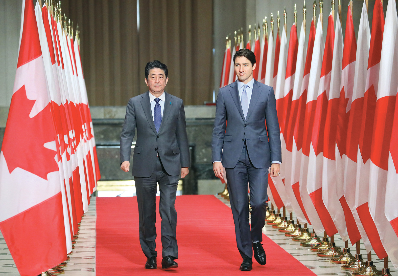 japanese pm visit to canada
