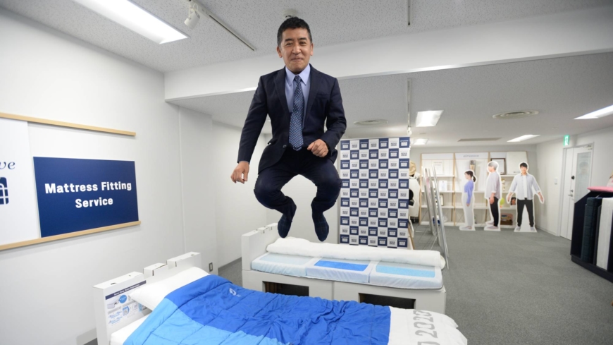 The man behind the Olympic anti-sex beds speaks out The Japan Times image