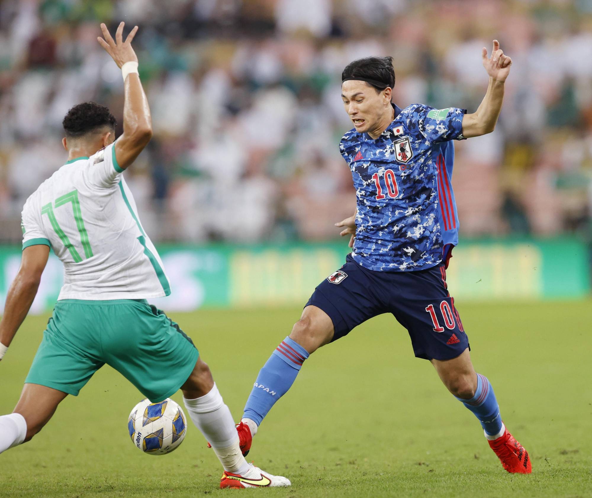 Japan S World Cup Hopes Take Hit With Loss Against Saudi Arabia In Qualifier The Japan Times