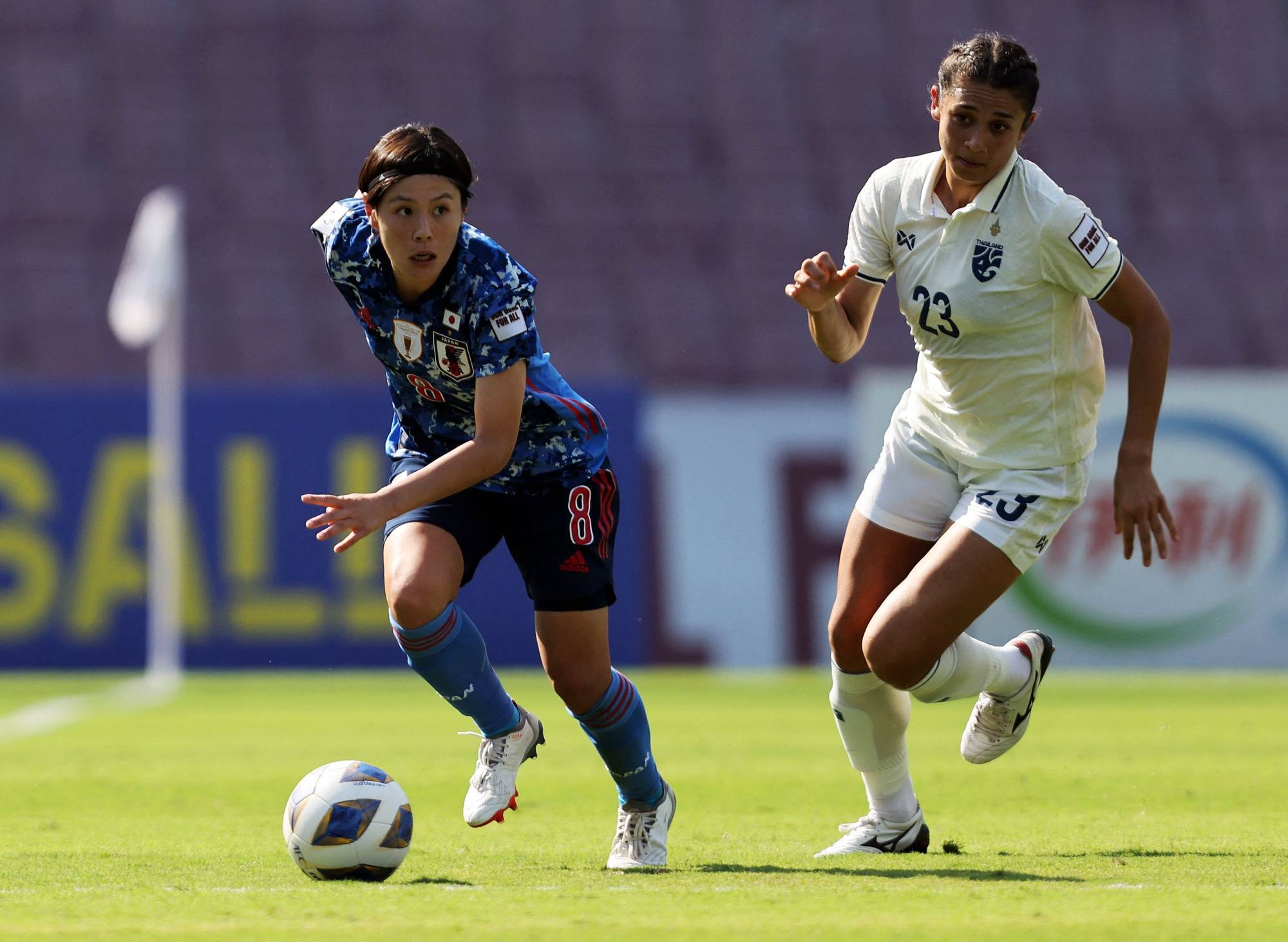 Nadeshiko Japan Books Ninth Straight Women S World Cup Berth The Japan Times