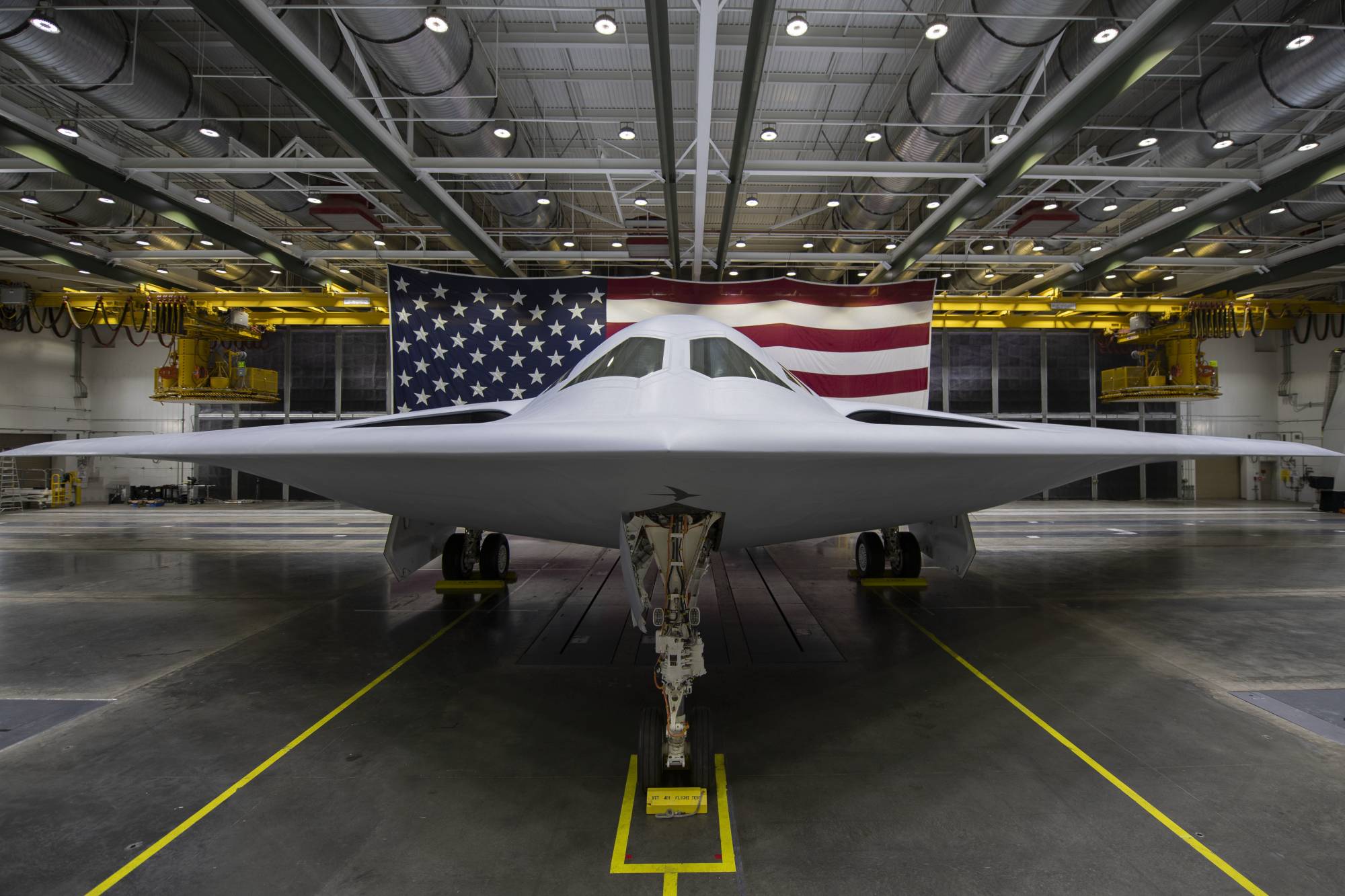 U.S. Air Force offers first glimpse of stealthy B-21 bomber | The Japan  Times