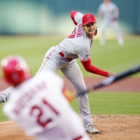 Shohei Ohtani flirts with a cycle while pitching in Angels' victory, National Sports