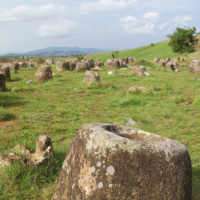 The enigmatic Plain of Jars is a megalithic archeological UNESCO World Heritage Site. | Lao PDR Ministry of Information Culture and Tourism