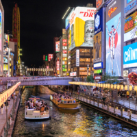 Dotonbori is the heart of Osaka’s entertainment district. | OSAKA CONVENTION & TOURISM BUREAU