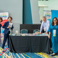 Attendees pose at last year’s IGLTA conference in Puerto Rico in October 2023. | GHOST EDITS