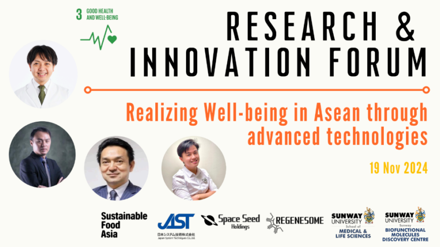 Space Seed Holdings Showcases Longevity Innovations at ASEAN Well-being Forum