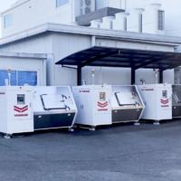 The YC100 composter is used in Japan to recycle food waste as part of resource-recycling initiatives.