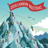 The path to carbon neutrality is likely to be a winding one, with adjustments needed at each  ridge and valley along the way. | MINISTRY OF ECONOMY, TRADE AND INDUSTRY